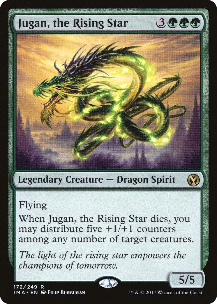 Jugan, the Rising Star (IMA-172)  Foil - Iconic Masters