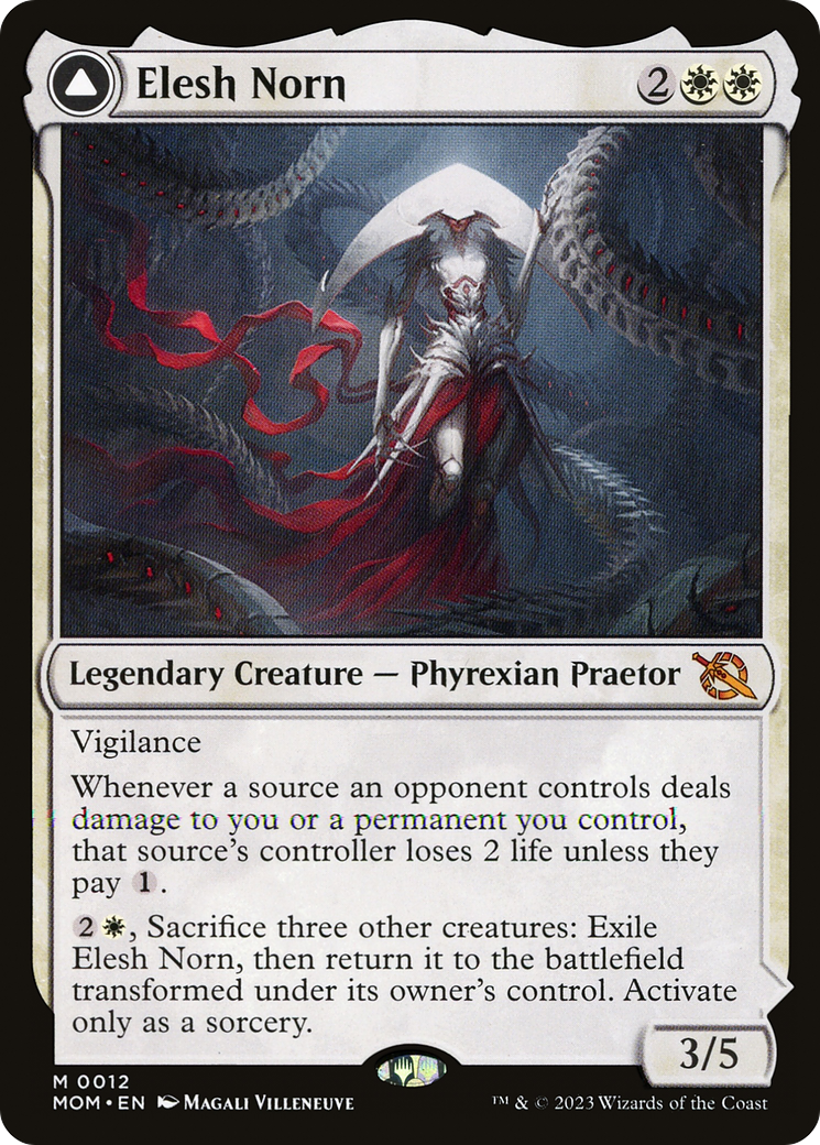 Elesh Norn (MOM-012)  Foil - March of the Machine