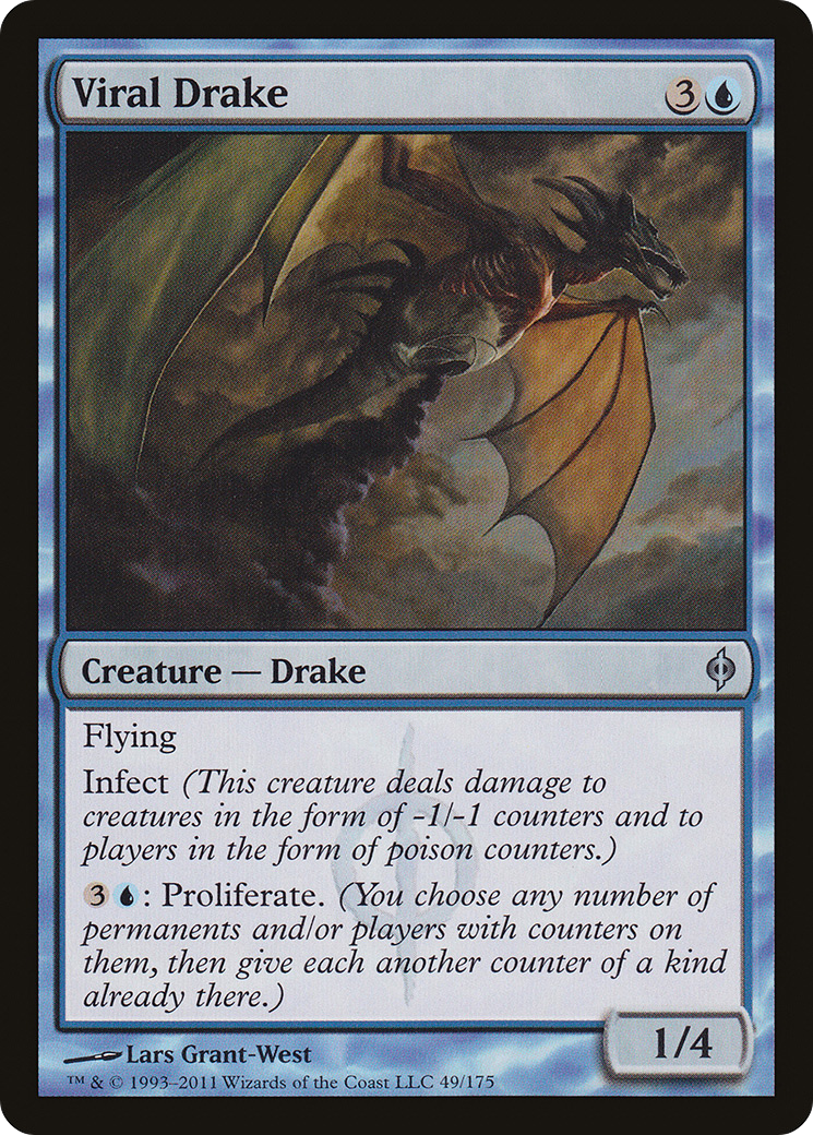 Viral Drake (NPH-049)  Foil - New Phyrexia