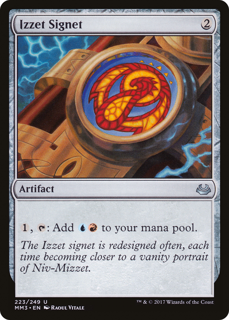 Izzet Signet (MM3-223)  Foil - Modern Masters 2017