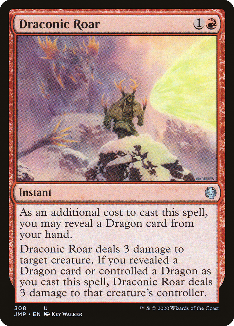 Draconic Roar (JMP-308)  - Jumpstart