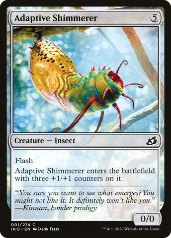 Adaptive Shimmerer (IKO-001)  Foil - Ikoria: Lair of Behemoths