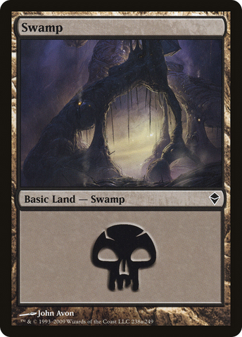 Swamp (238a) (ZEN-238A) - Zendikar