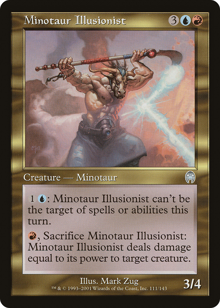 Minotaur Illusionist (APC-111)  Foil - Apocalypse