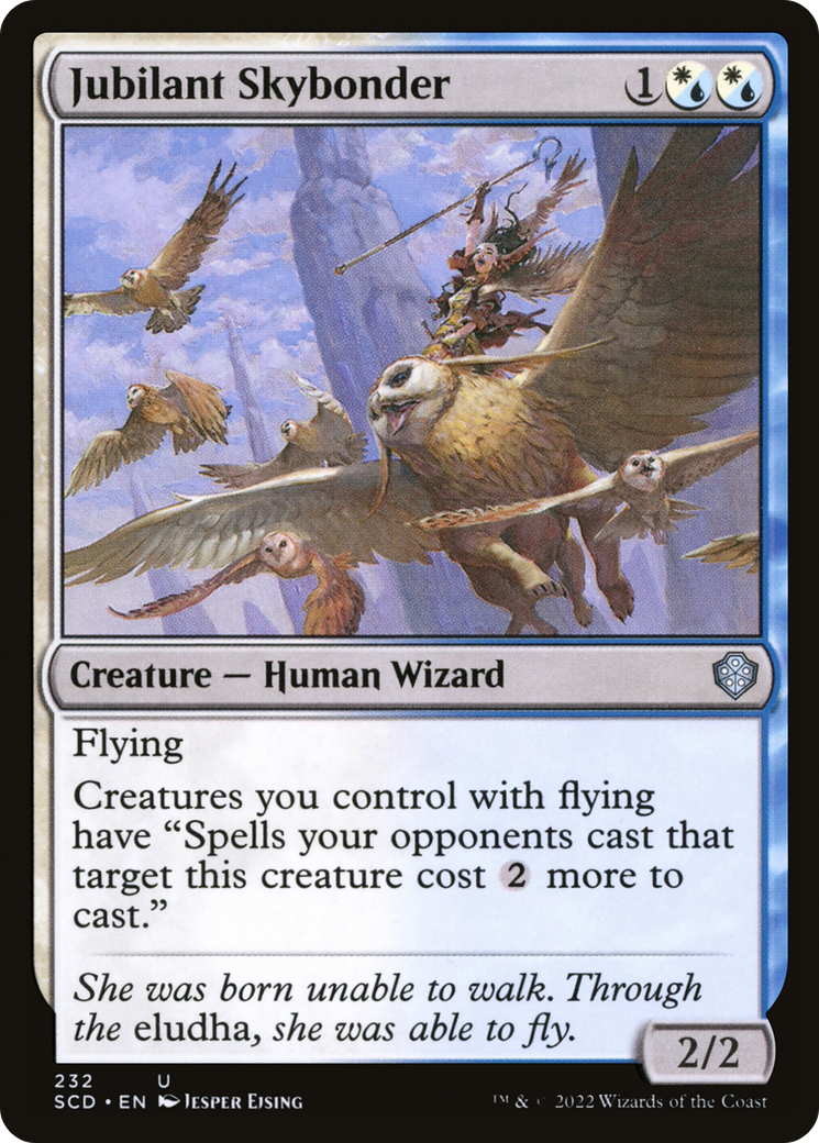 Jubilant Skybonder (SCD-232)  - Starter Commander Decks