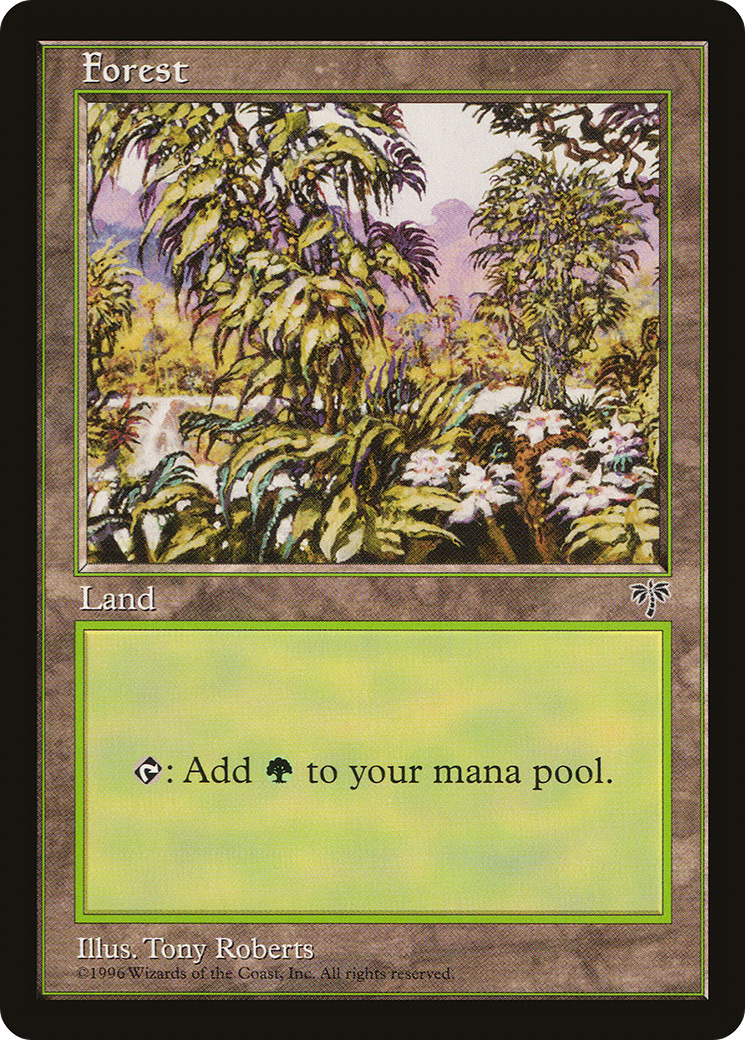 Forest (White Flowers Right) (MIR-)  - Mirage