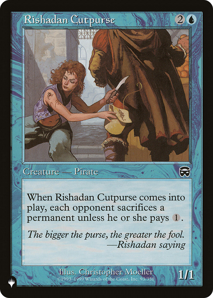 Rishadan Cutpurse (LIST-MMQ-93)  - The List