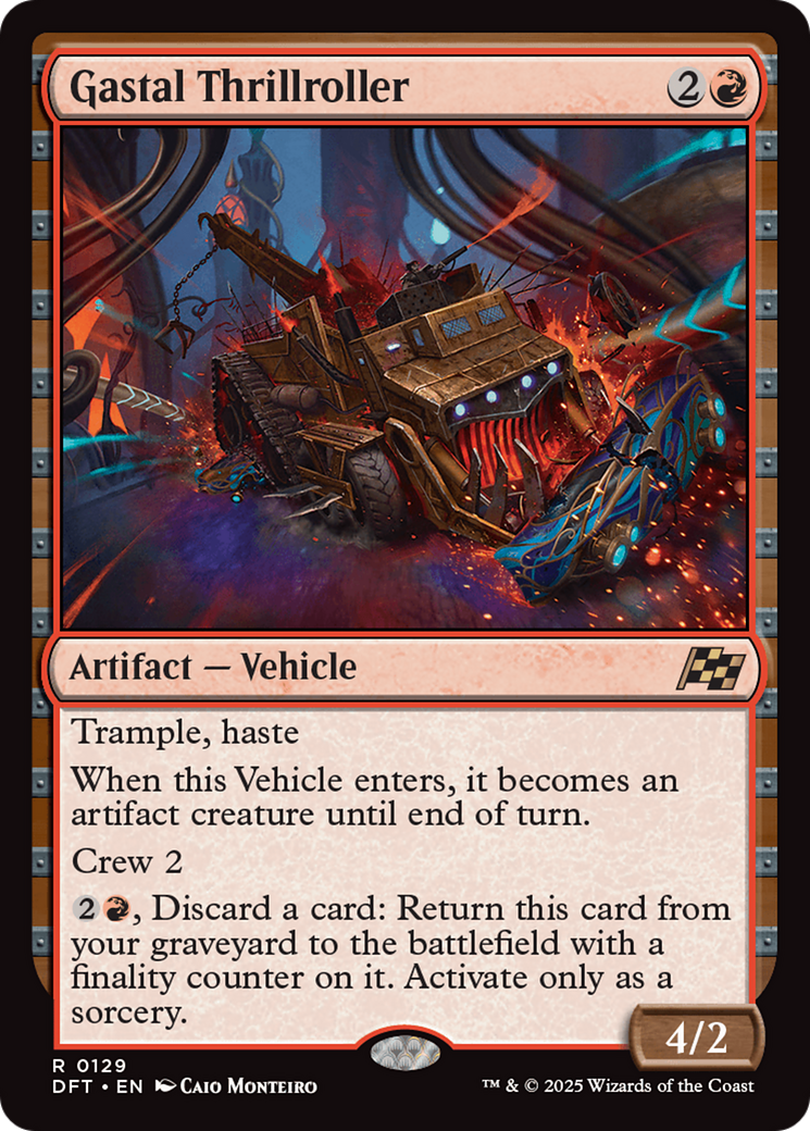 Gastal Thrillroller (DFT-129)  Foil - Aetherdrift