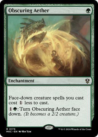 Obscuring Aether (MKC-179)  - Murders at Karlov Manor Commander
