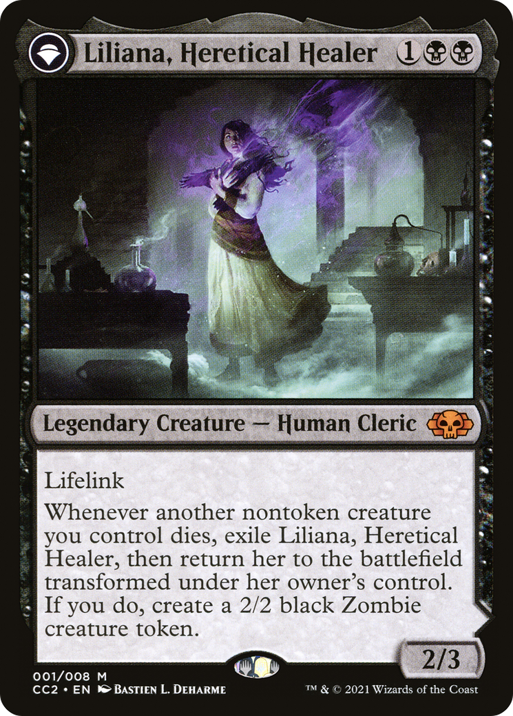 Liliana, Heretical Healer (CC2-001)  - Commander Collection: Black: (originpwdfc)