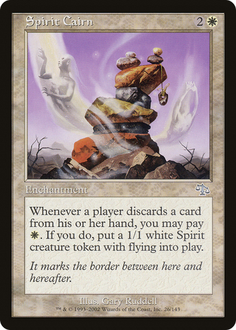 Spirit Cairn (JUD-026)  Foil - Judgment