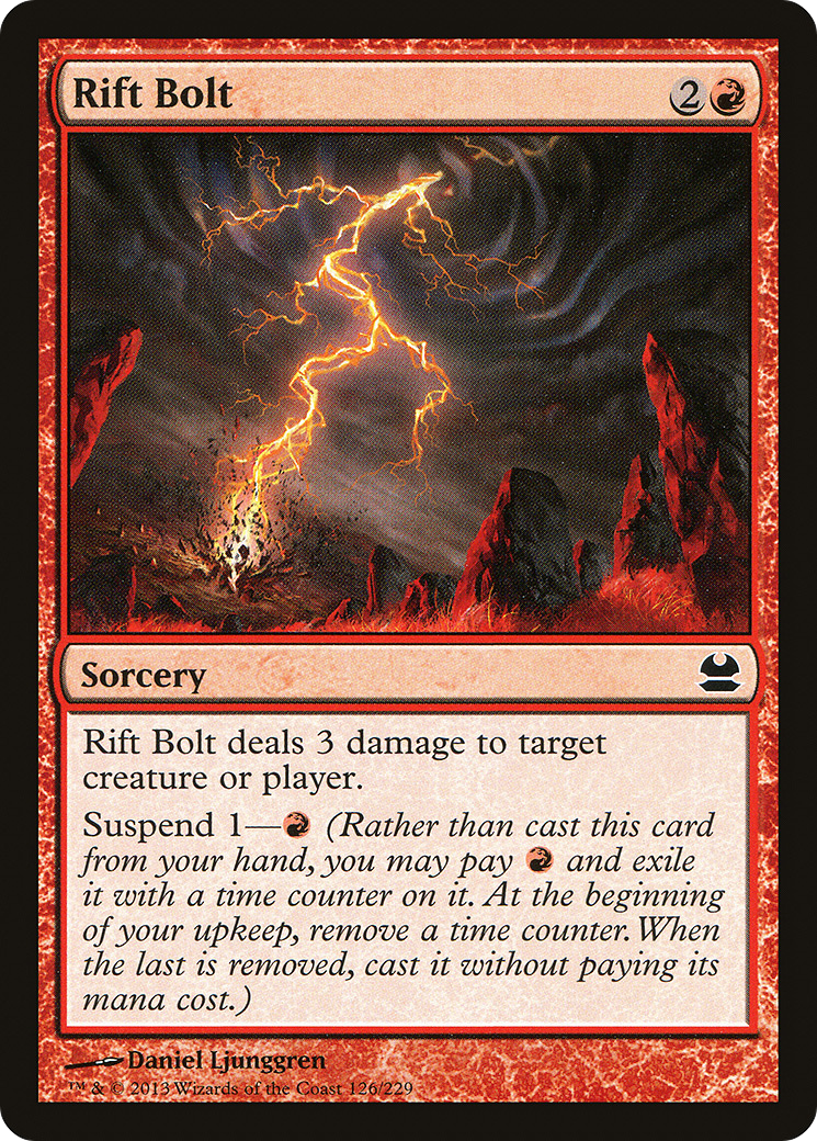 Rift Bolt (MMA-126) - Modern Masters Foil