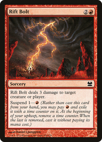 Rift Bolt (MMA-126)  Foil - Modern Masters