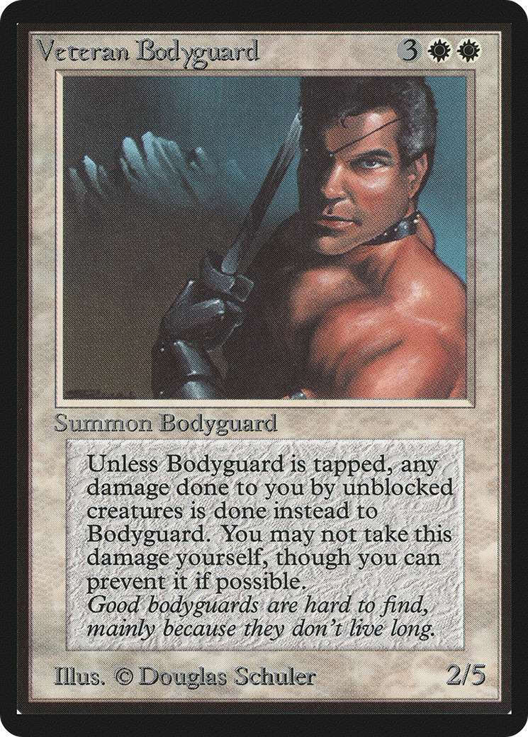 Veteran Bodyguard (LEB-) - Limited Edition Beta