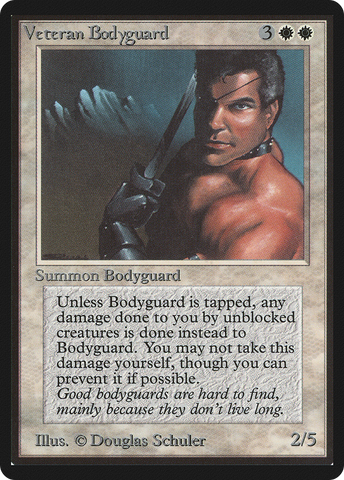 Veteran Bodyguard (LEB-)  - Limited Edition Beta