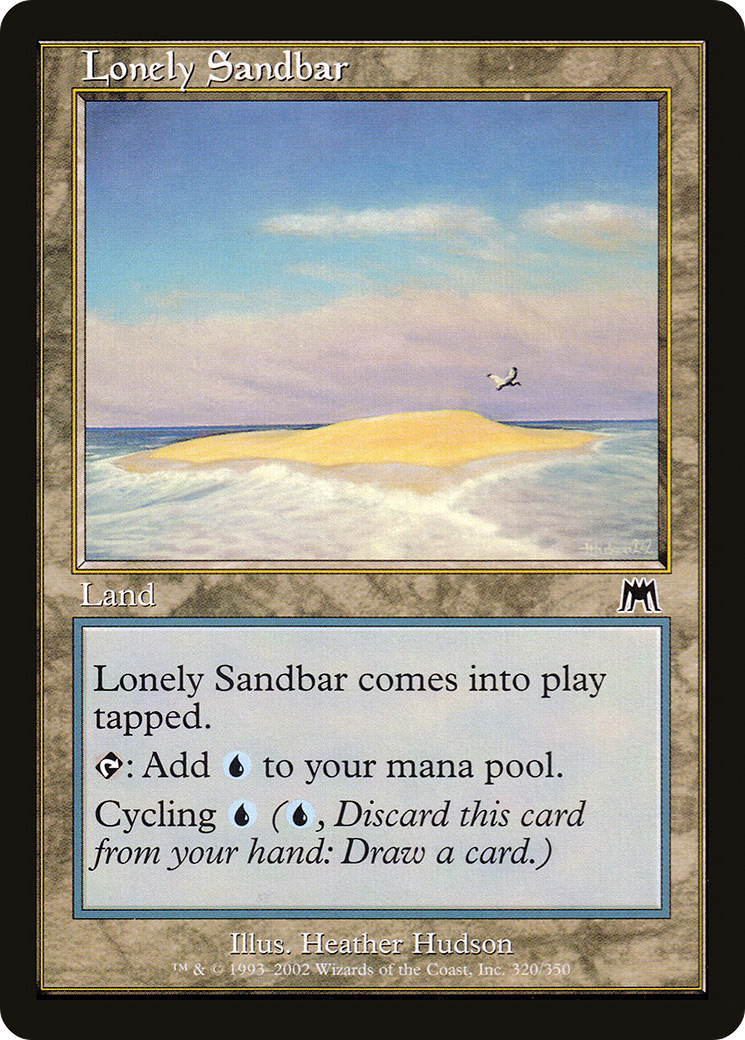 Lonely Sandbar (ONS-320)  Foil - Onslaught