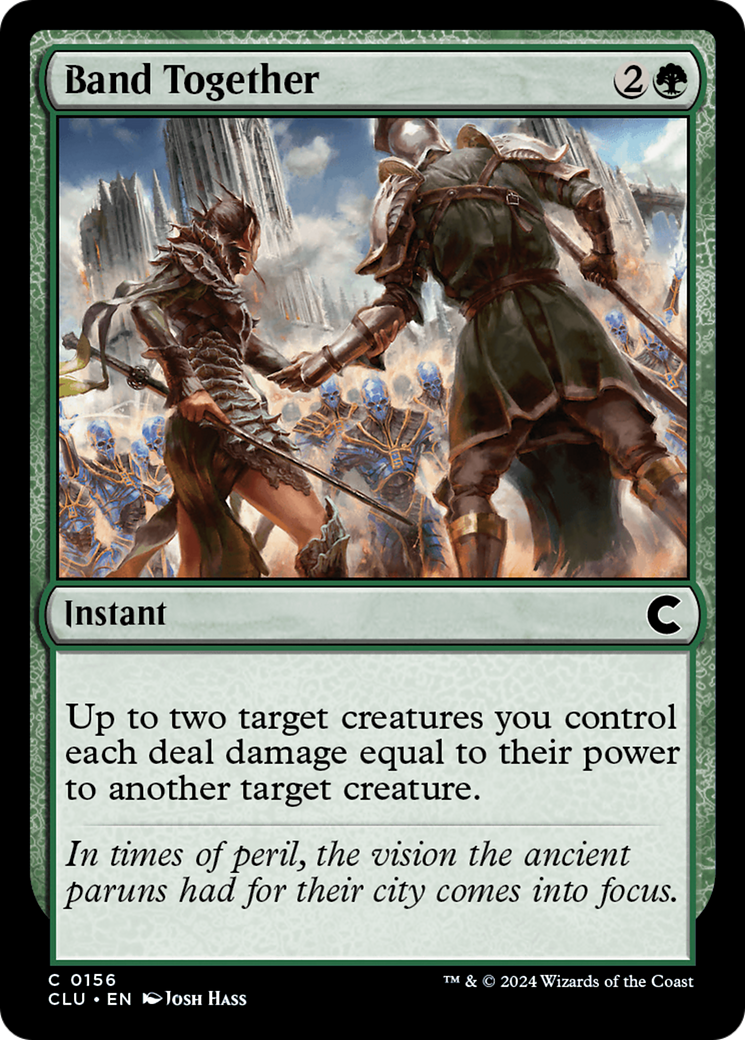 Band Together (CLU-156)  - Ravnica: Clue Edition