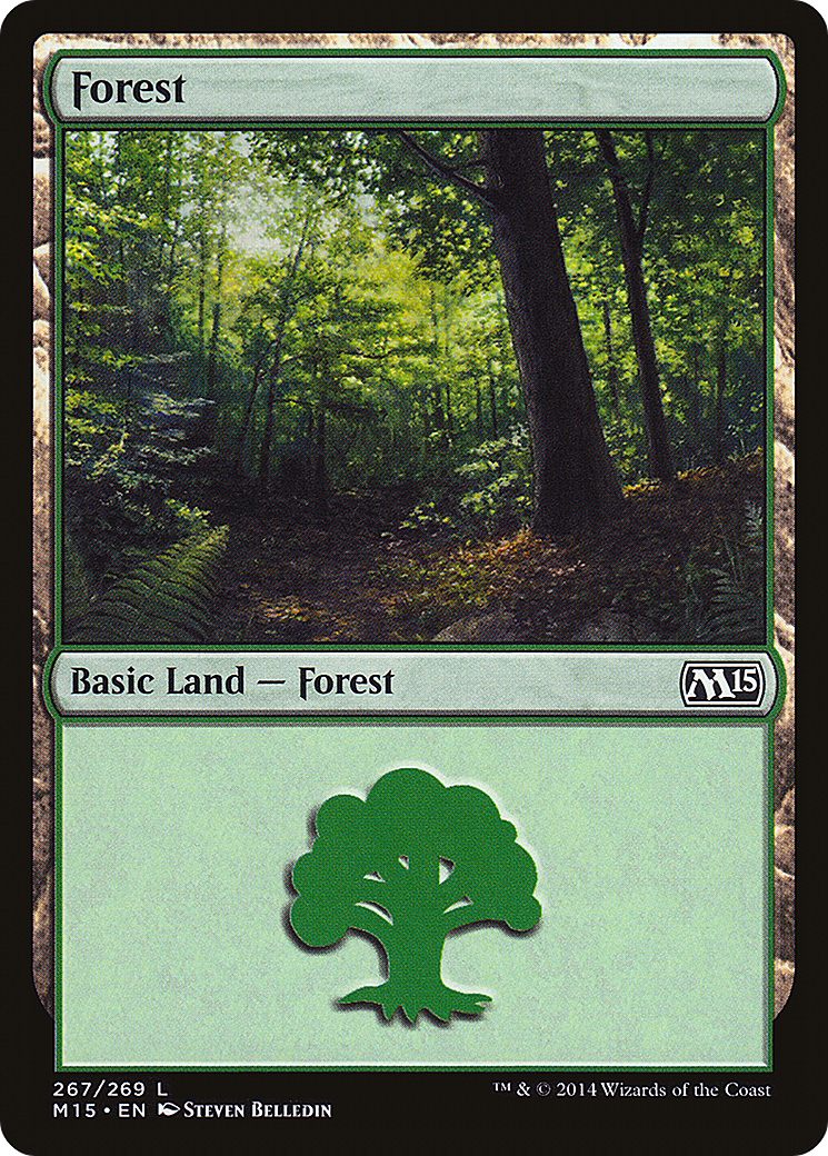 Forest (267) (M15-267)  Foil - Magic 2015
