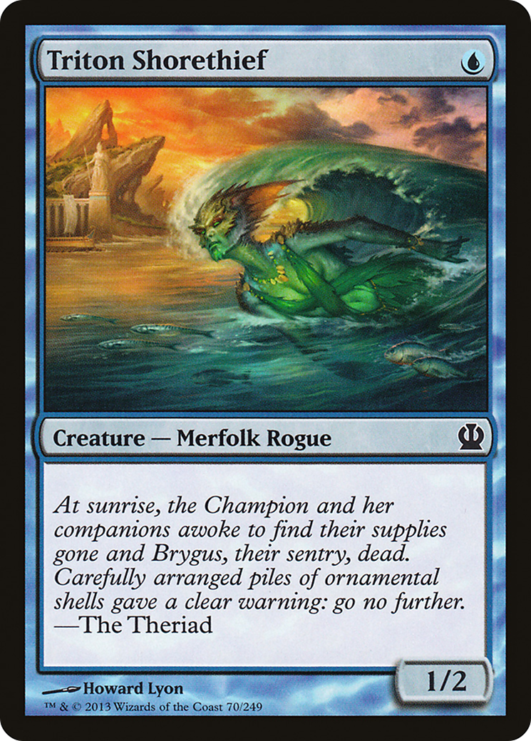 Triton Shorethief (THS-070)  Foil - Theros