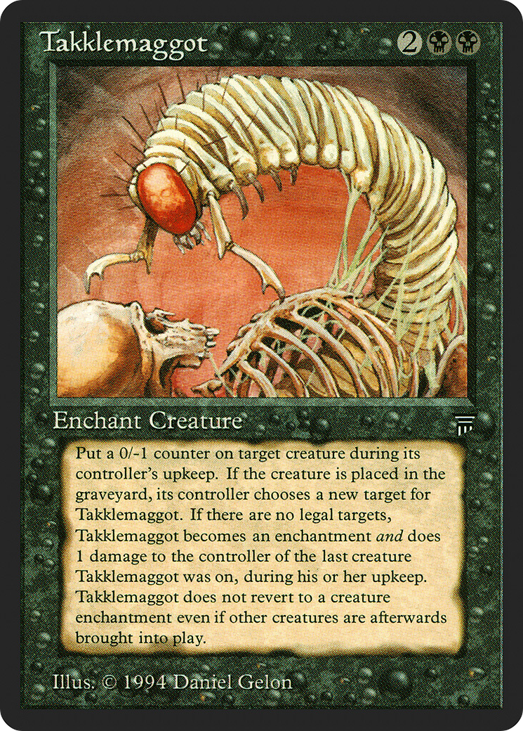 Takklemaggot (LEG-)  - Legends