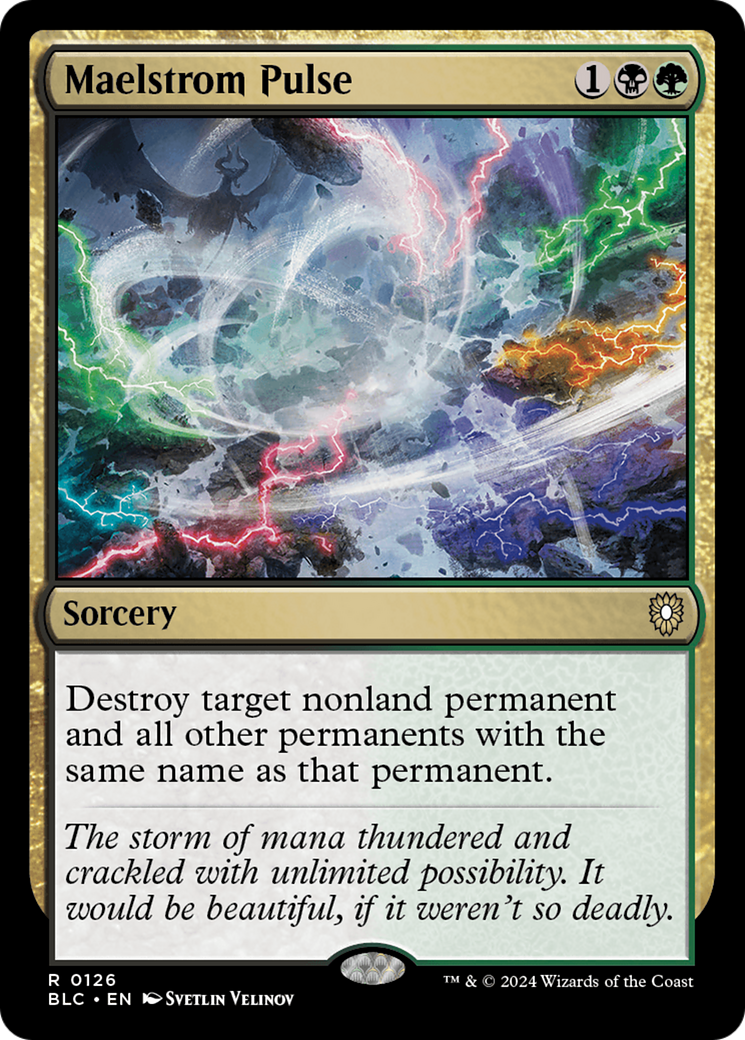 Maelstrom Pulse (BLC-126)  - Bloomburrow Commander