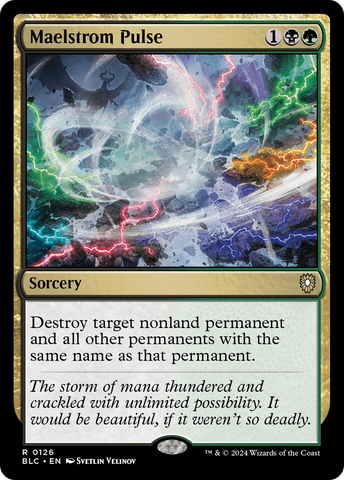 Maelstrom Pulse (BLC-126)  - Bloomburrow Commander