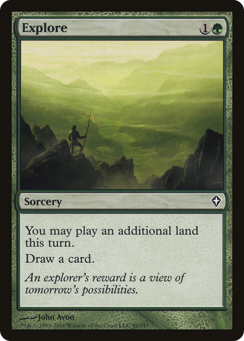 Explore (WWK-099)  Foil - Worldwake
