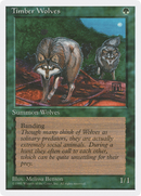 Timber Wolves (4ED-)  - Fourth Edition