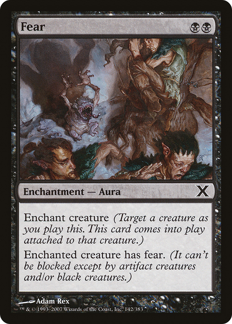 Fear (10E-142)  - Tenth Edition