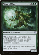 Voice of Many (SCD-215)  - Starter Commander Decks
