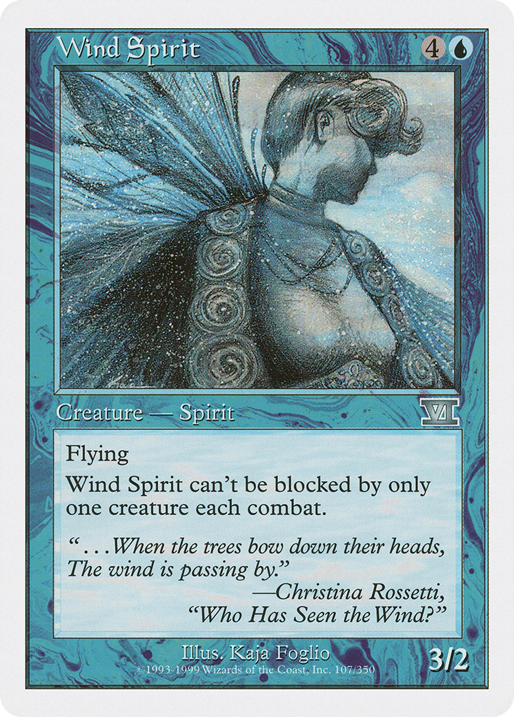 Wind Spirit (6ED-107)  - Classic Sixth Edition