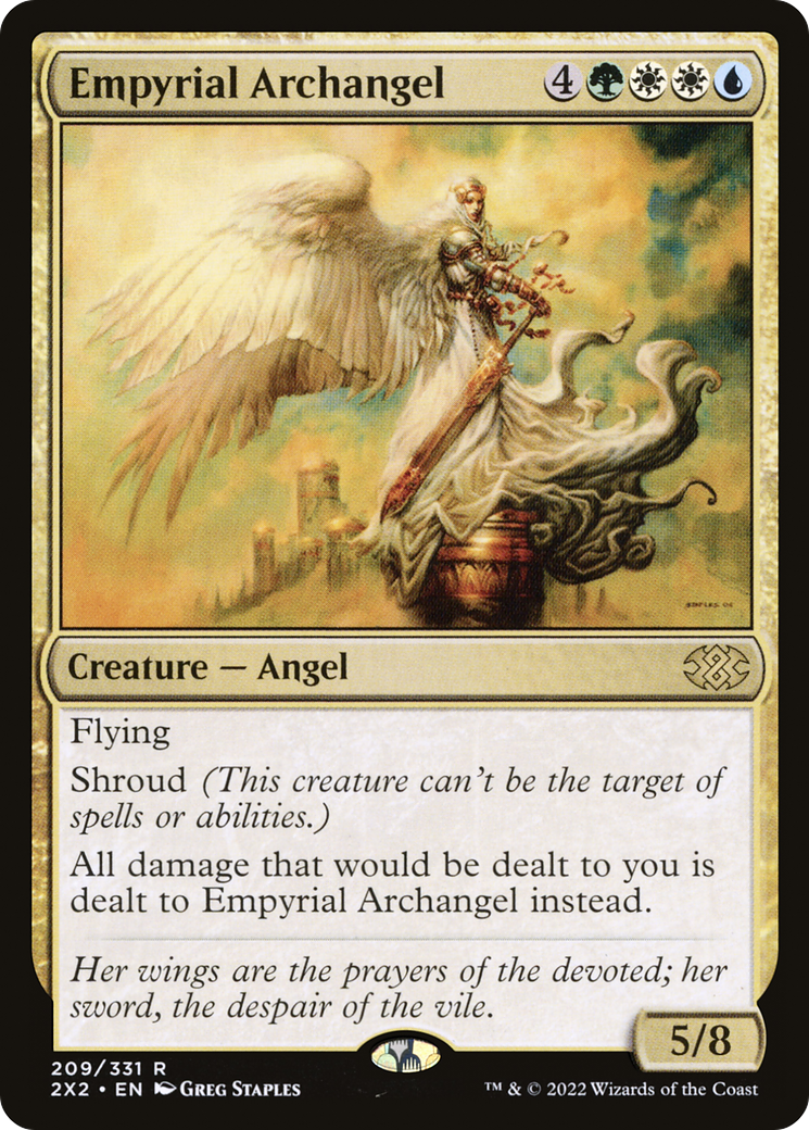 Empyrial Archangel (2X2-209)  - Double Masters 2022