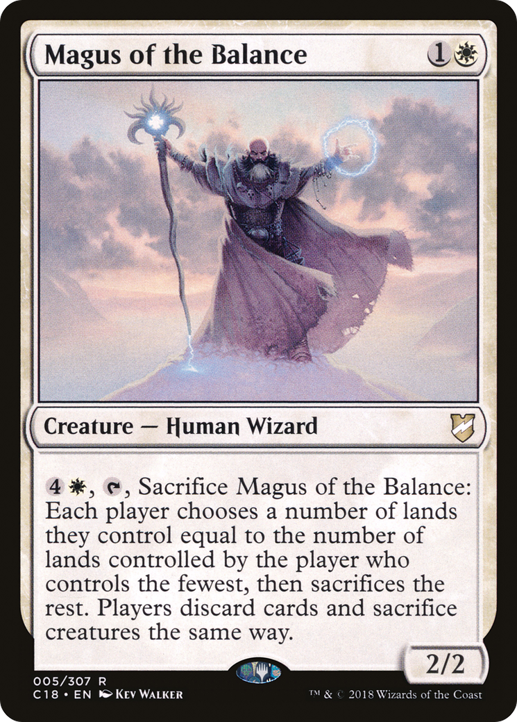 Magus of the Balance (C18-005)  - Commander 2018