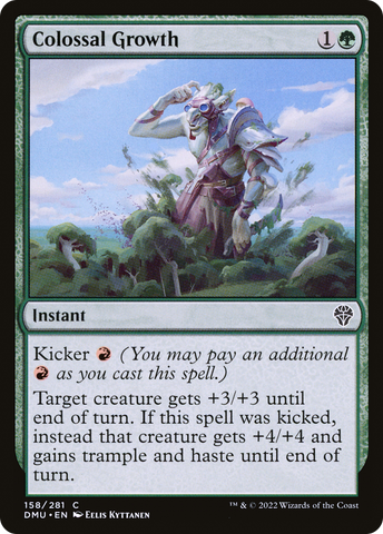 Colossal Growth (DMU-158)  - Dominaria United