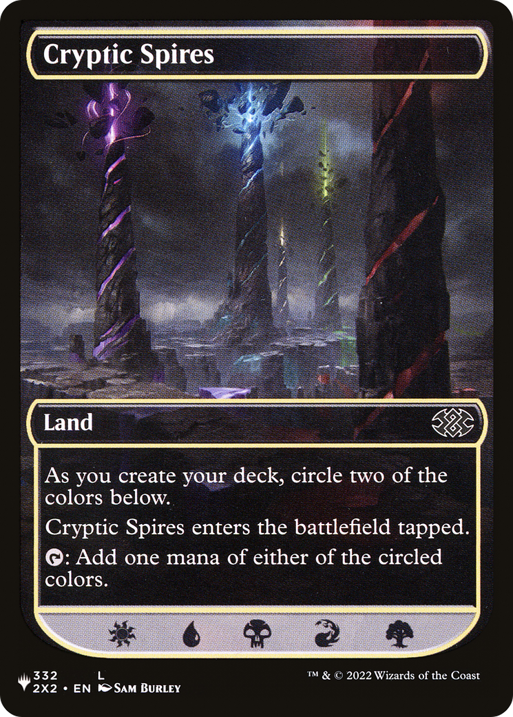 Cryptic Spires (LIST-2X2-332)  - The List