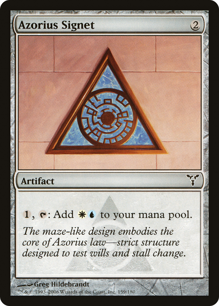 Azorius Signet (DIS-159)  - Dissension