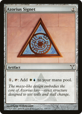 Azorius Signet (DIS-159)  - Dissension