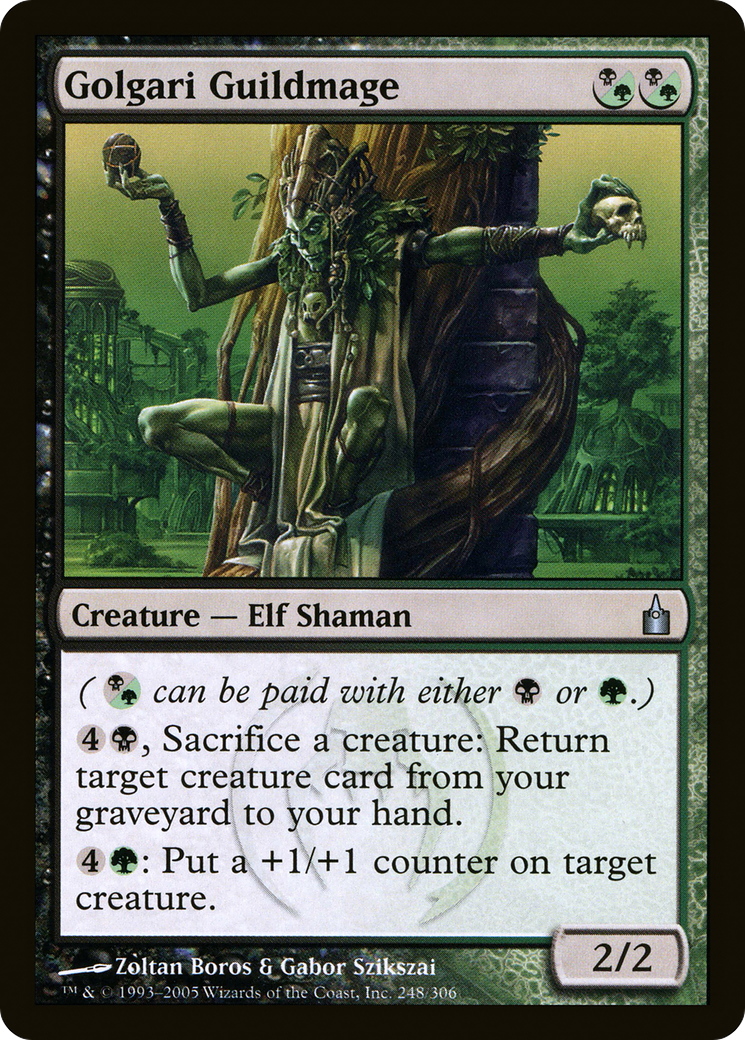 Golgari Guildmage (RAV-248)  - Ravnica: City of Guilds