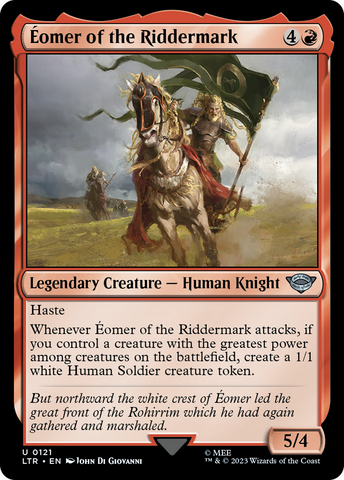 Eomer of the Riddermark (LTR-121)  - The Lord of the Rings: Tales of Middle-earth