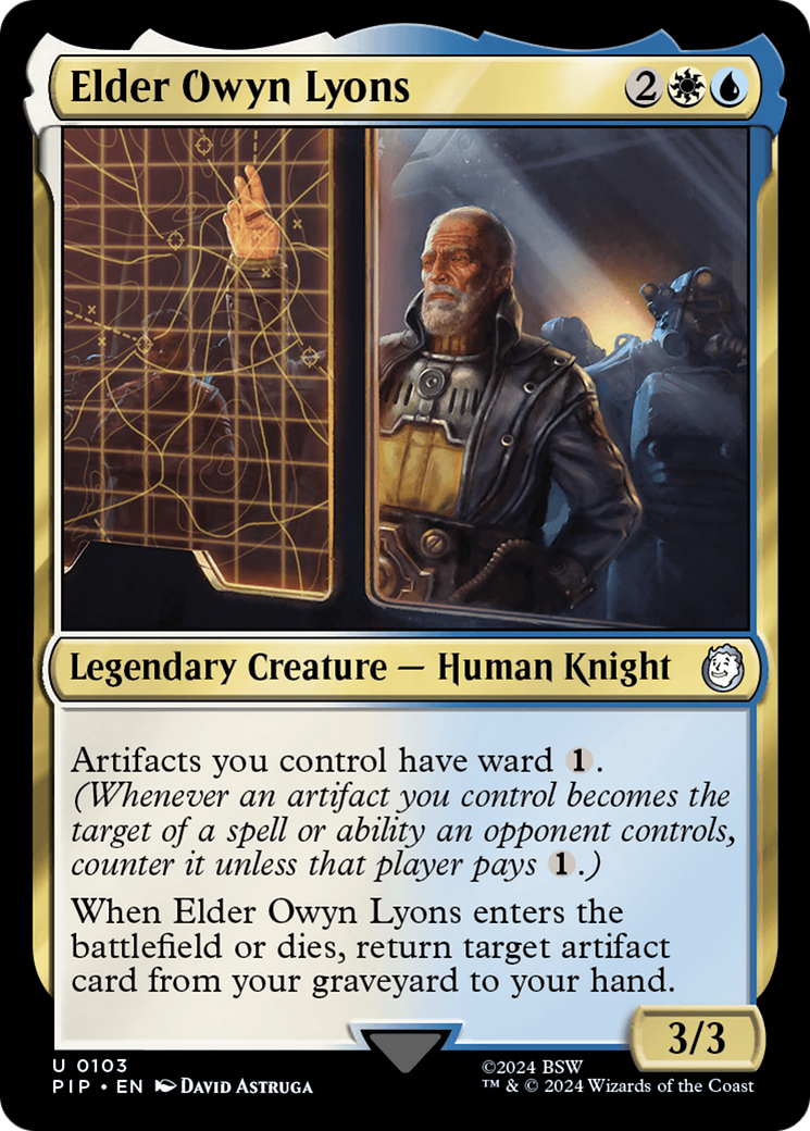 Elder Owyn Lyons (PIP-103)  Foil - Fallout