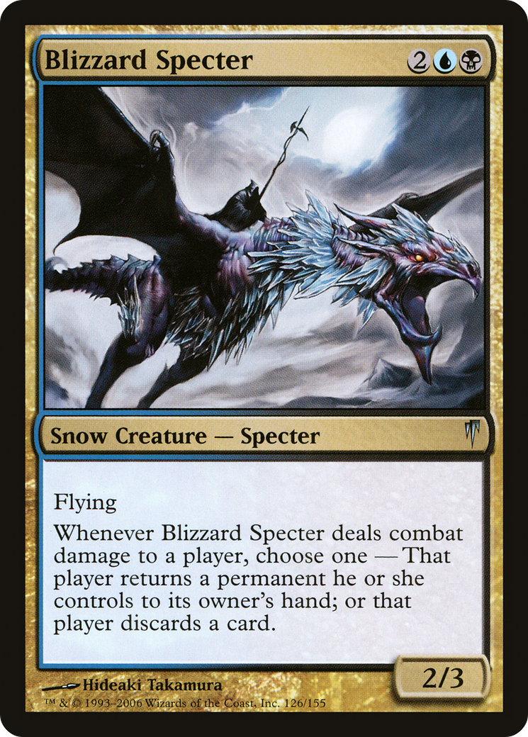 Blizzard Specter (CSP-126)  Foil - Coldsnap
