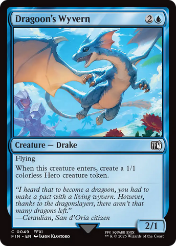 Dragoon's Wyvern (FIN-049)  - FINAL FANTASY
