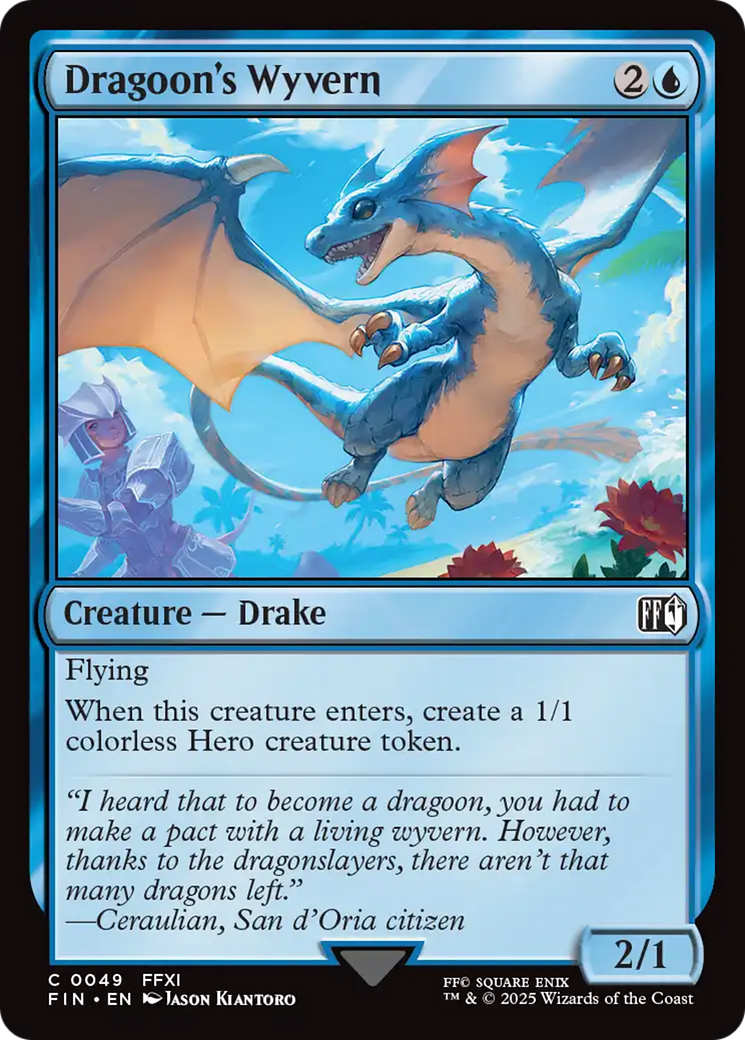 Dragoon's Wyvern (FIN-049)  - FINAL FANTASY
