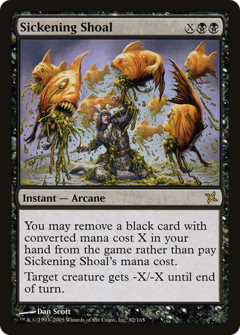 Sickening Shoal (BOK-082)  Foil - Betrayers of Kamigawa