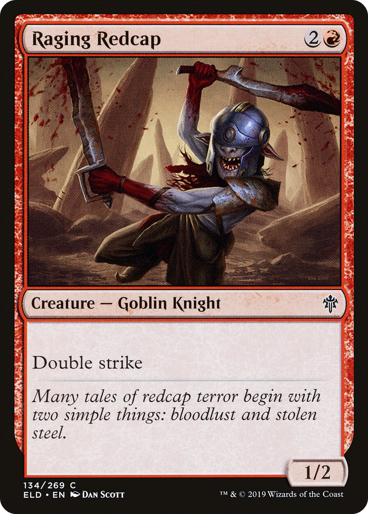 Raging Redcap (ELD-134)  Foil - Throne of Eldraine