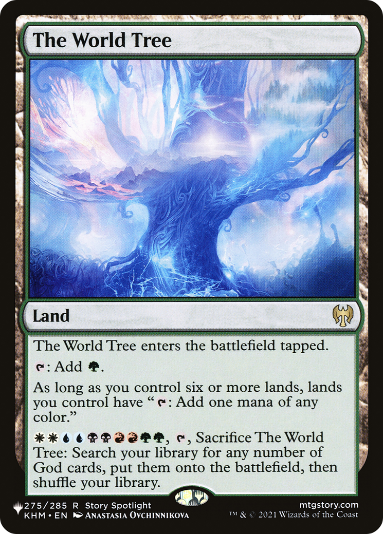 The World Tree (LIST-275/285)  - The List