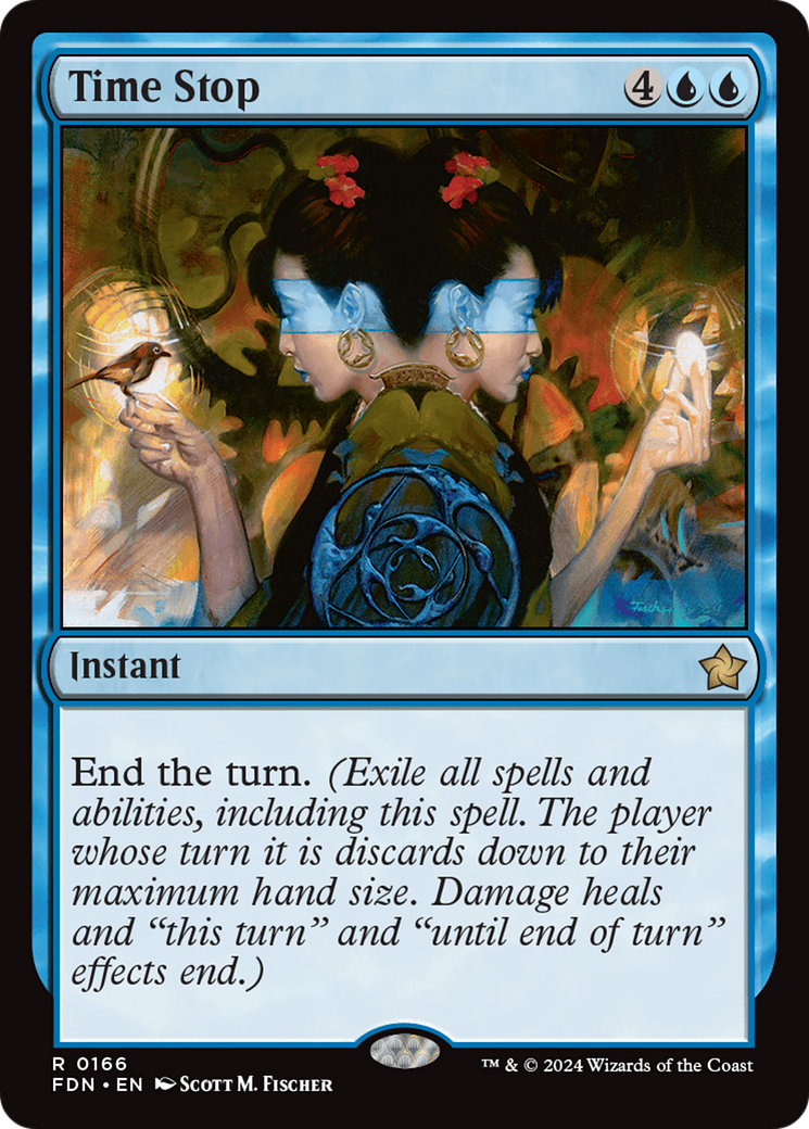 Time Stop (FDN-166)  Foil - Foundations