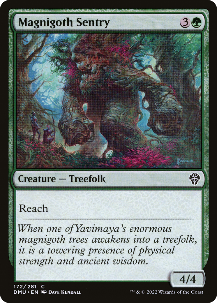 Magnigoth Sentry (DMU-172)  Foil - Dominaria United