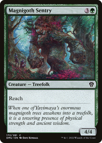 Magnigoth Sentry (DMU-172)  Foil - Dominaria United