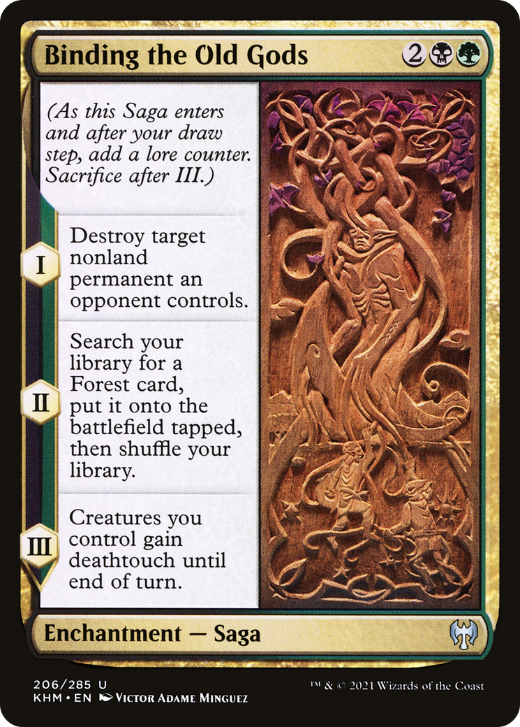 Binding the Old Gods (KHM-206)  - Kaldheim